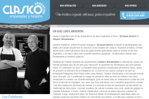 Clasico Argentino - Page Interne
