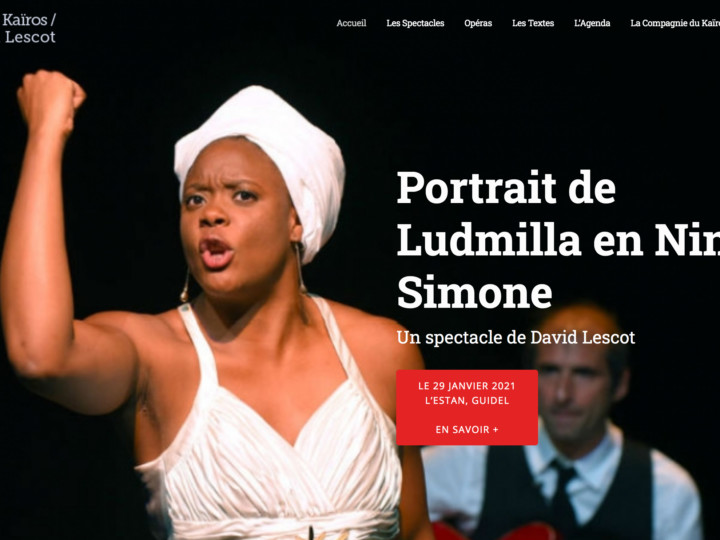 Photo du spectacle Portrait de Ludmilla en Nina Simone