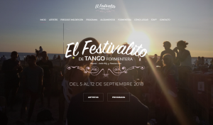 El Festivalito de Formentera - Création web arborescencia.net